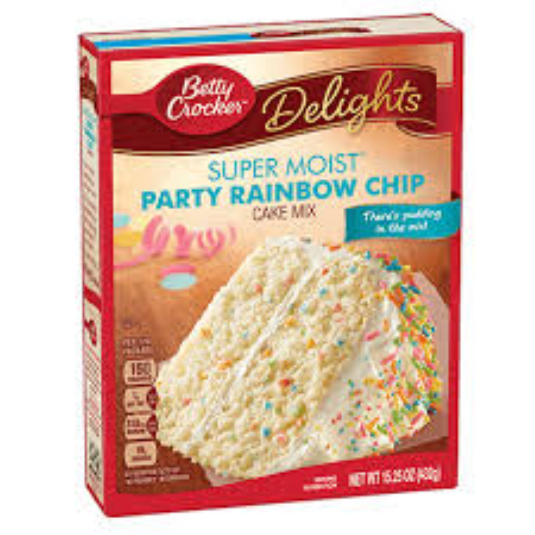 BETTY C. PARTY RAINBOW CHIP CAKE MIX 432G